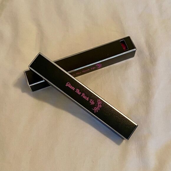 NEW! Glam the F**k Up Cream Matte Lipstick Transfer Resistant, color Mansty - Picture 3 of 4